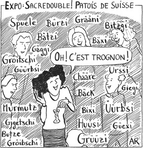 Courrier de Berne, patois de Suisse