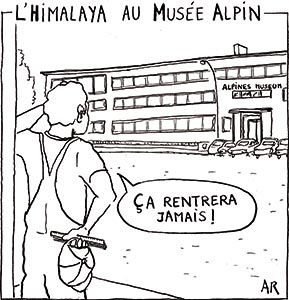 Courrier de Berne, Himalaya au Musée Alpin