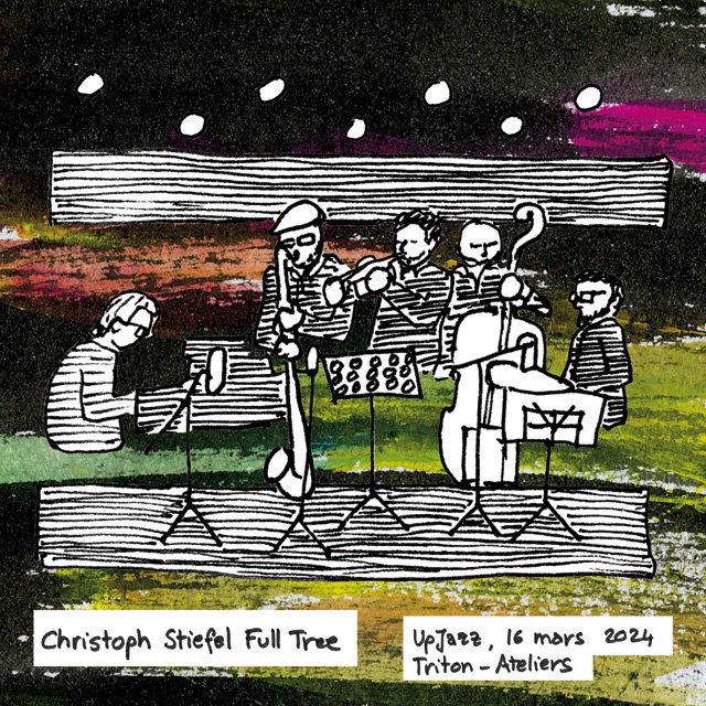 Dessin Upjazz Christoph Stiefel full tree